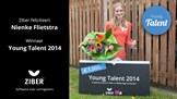 Nienke Flietstra wint Young Talent Award 2014 - student Mediacollege Amsterdam