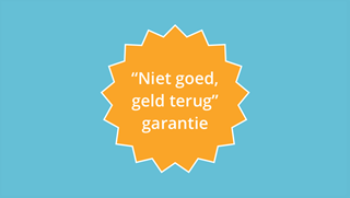 Niet goed, geld terug!